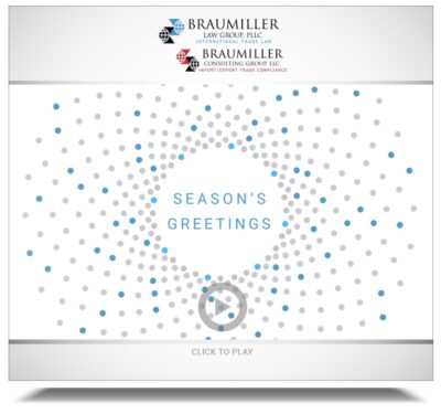 Seasons Greetings from Braumiller Law