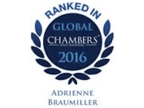 Braumiller Law Group ranked in the 2016 Global Chambers directory.