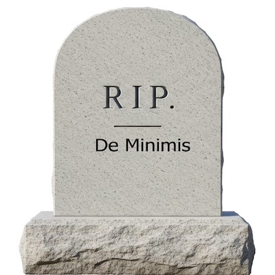 de minimis