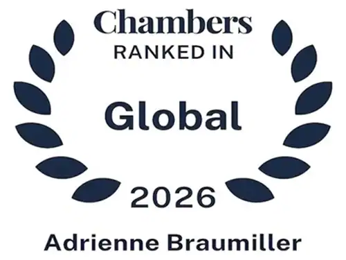 Braumiller Law Group recognized by Chambers Global 2026 for legal excellence.